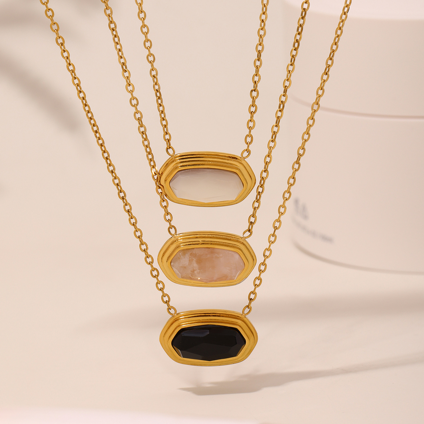 Glass Pendant Necklace