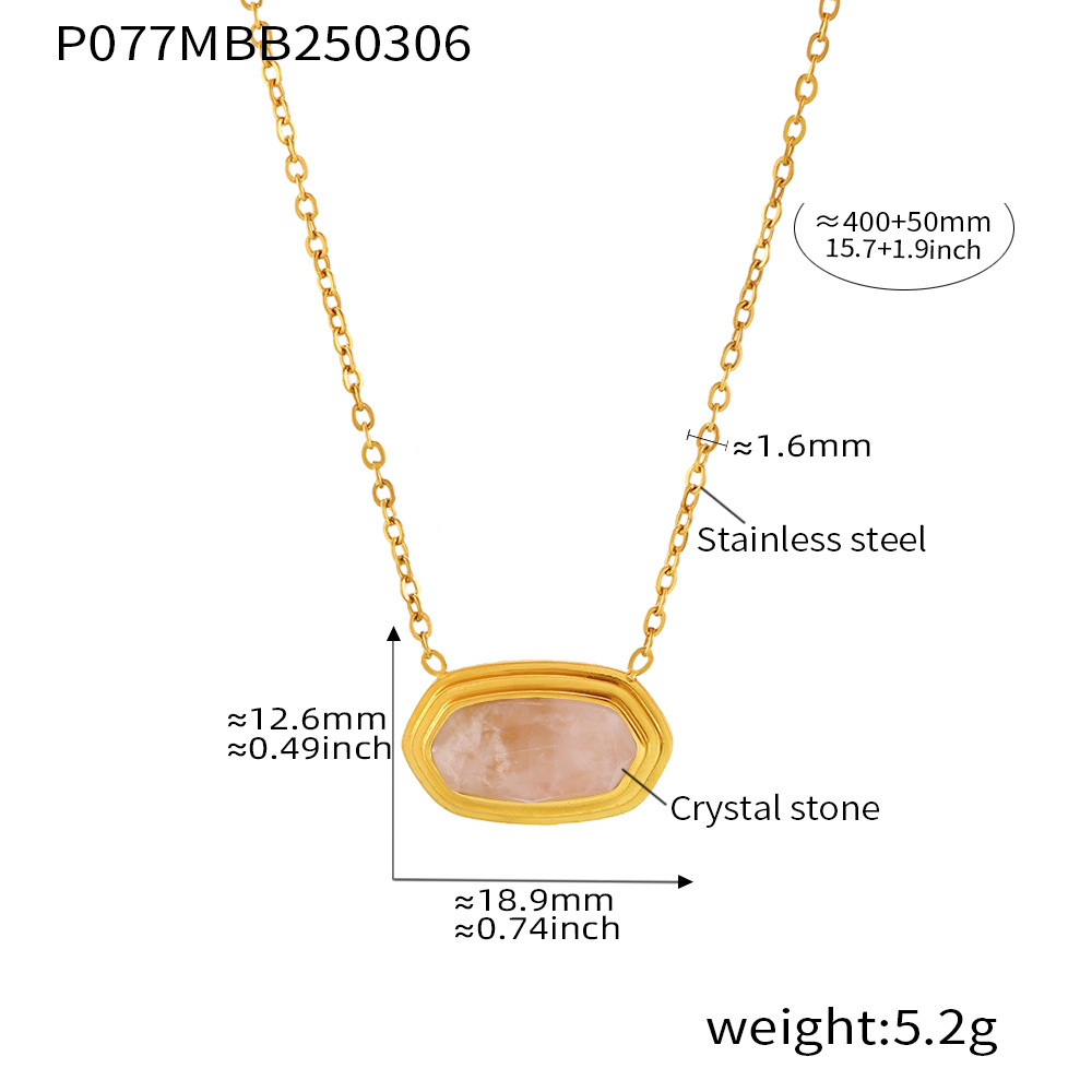 Glass Pendant Necklace