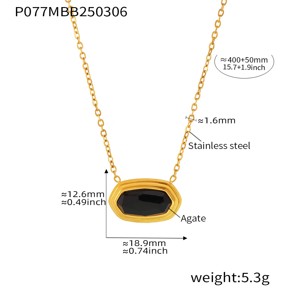 Glass Pendant Necklace