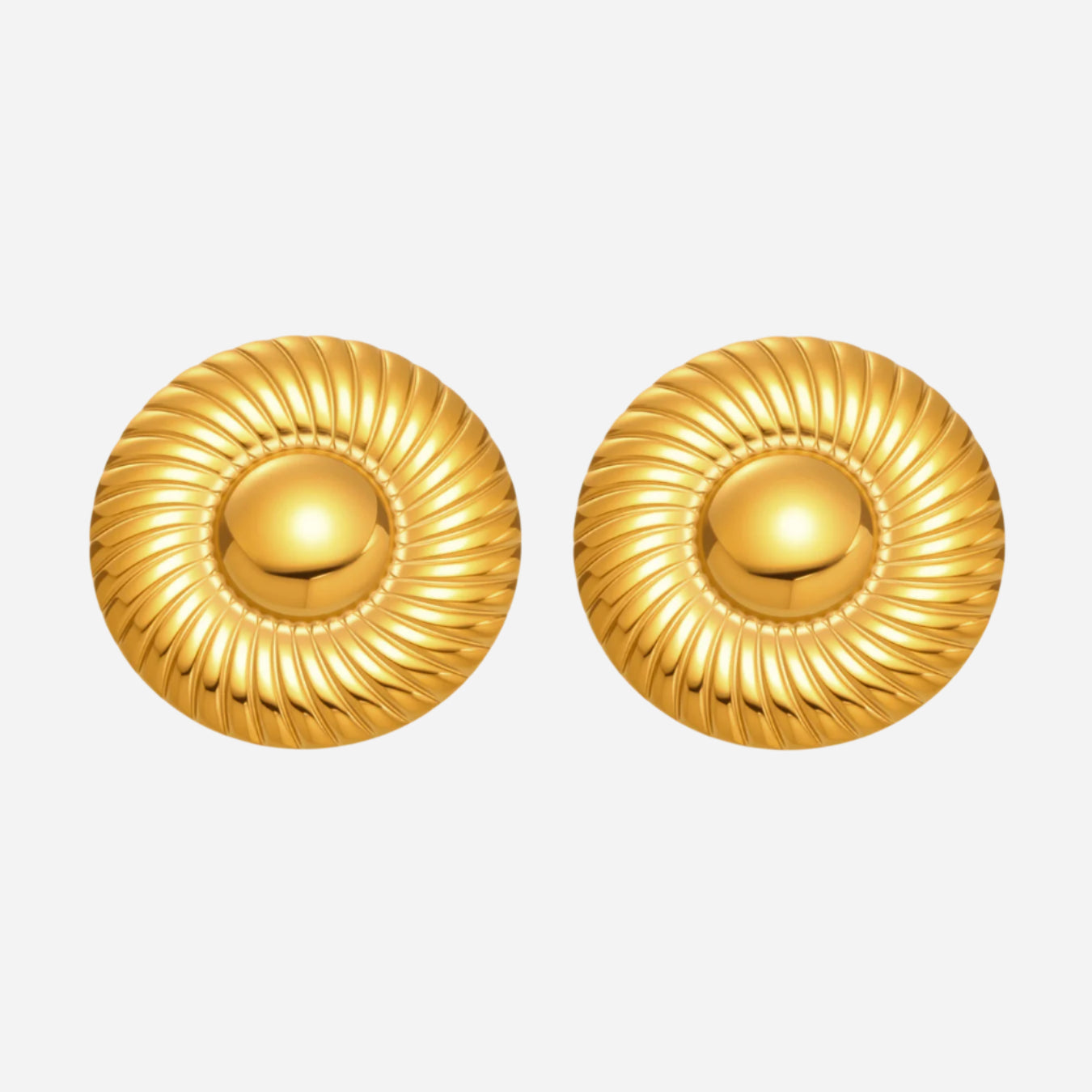 Multi Colored Circular Earrings