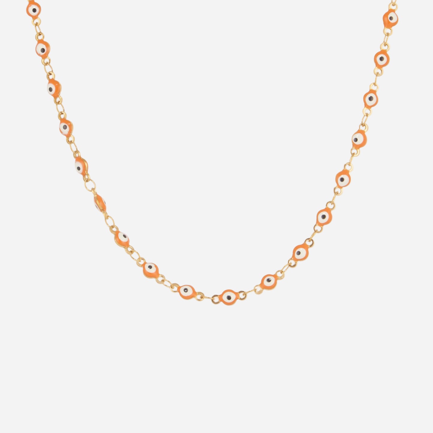 Devil's Eye Personalized Stainless Steel Necklace