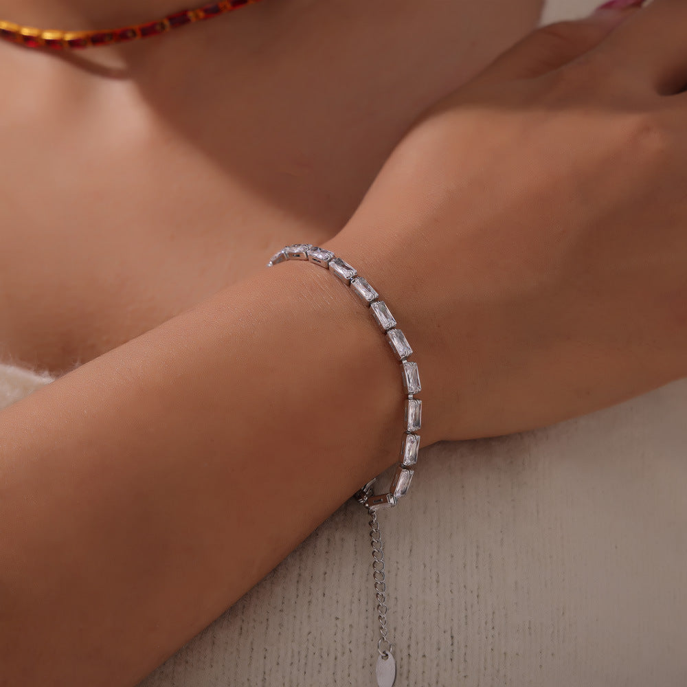 Luxury Multicolored Zircon Bracelets | Statement Jewelry