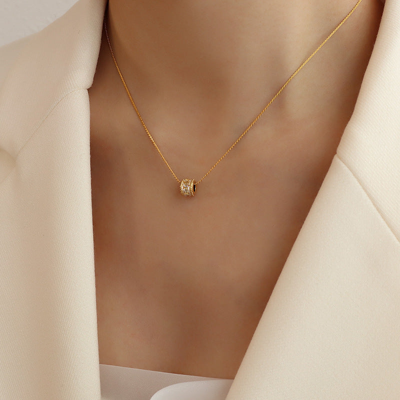 Geometric Diamond Jewelry Set