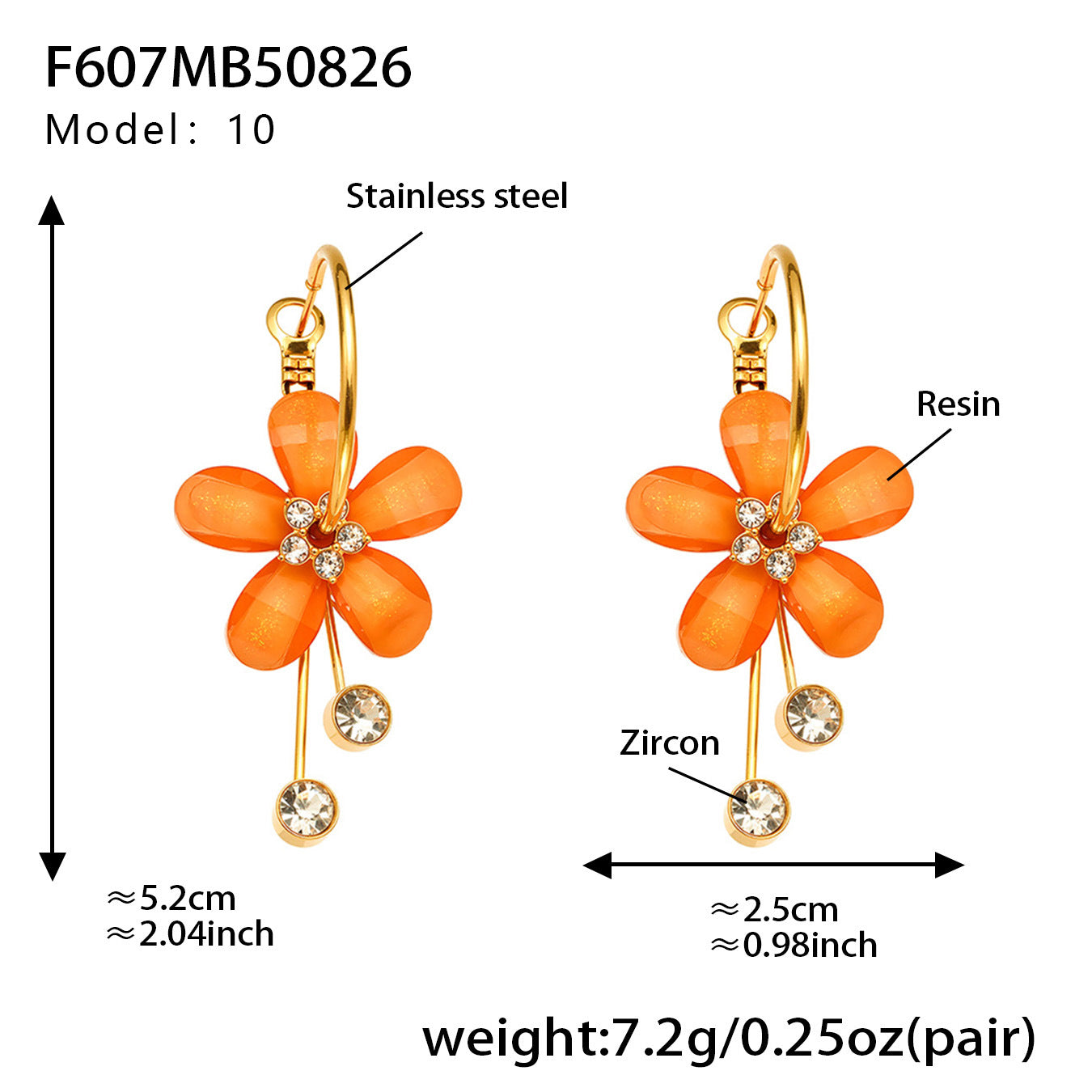 Elegant Camellia with Diamond Tassel Earrings
