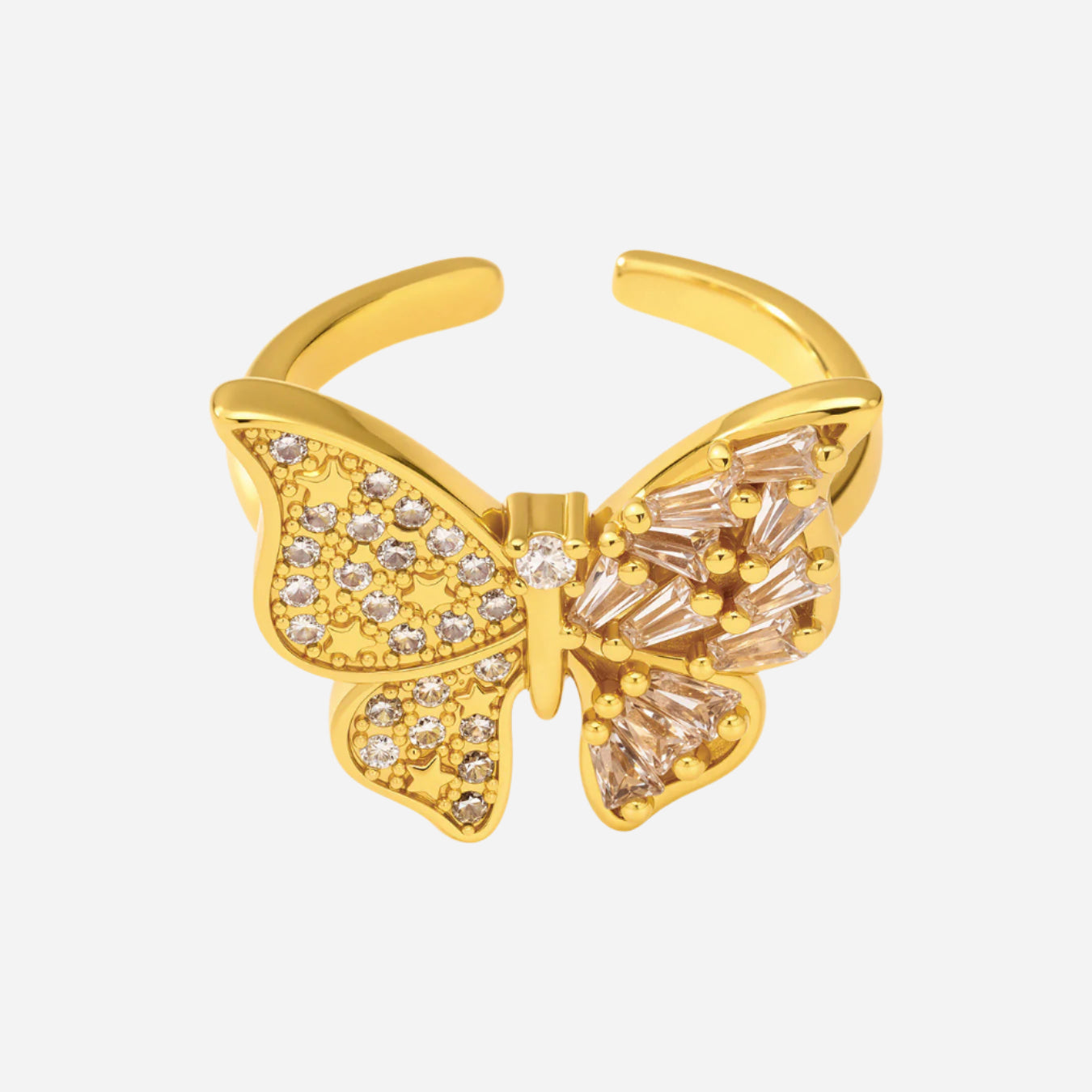 Butterfly Copper Rings