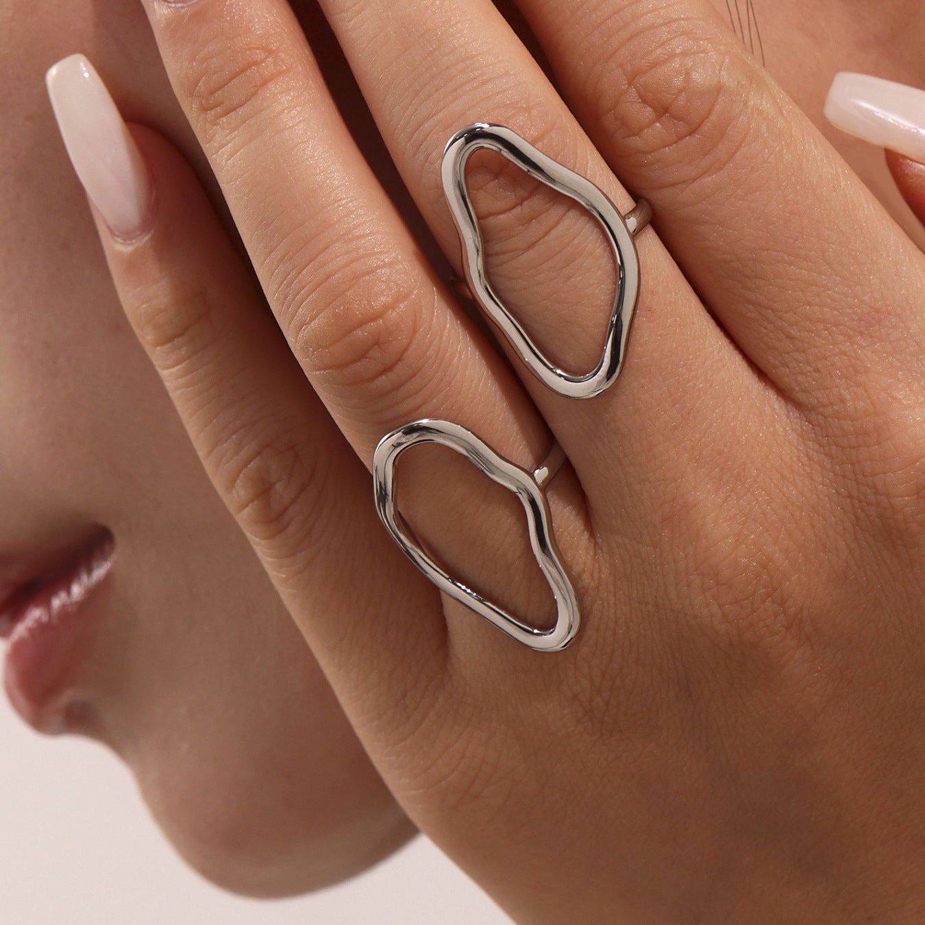 Irregular Line Rings