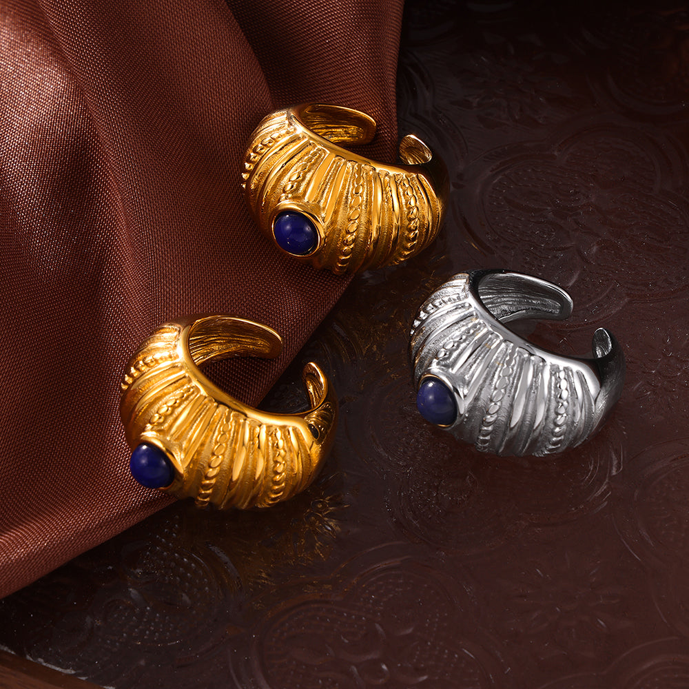Heavy Industry Design Chunky Adjustable Rings