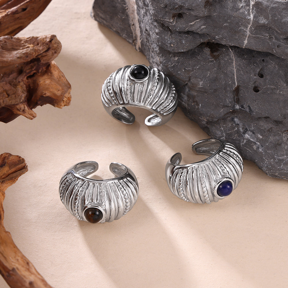 Heavy Industry Design Chunky Adjustable Rings
