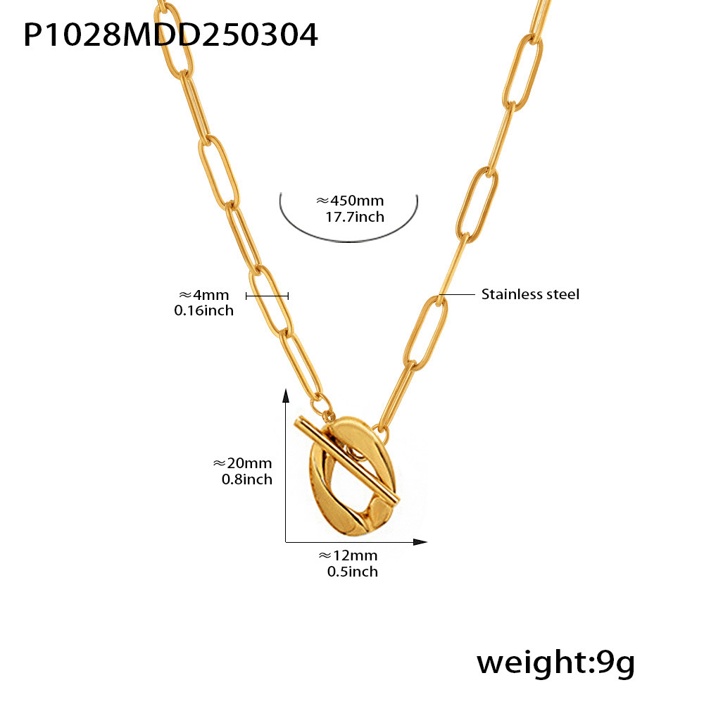 Specifications of stainless steel blade pendant CZ tennis choker