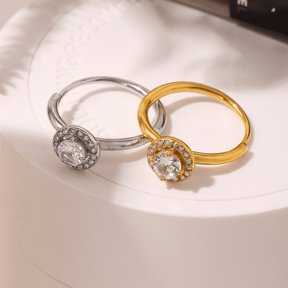 Lunar Arc Adjustable Open Ring