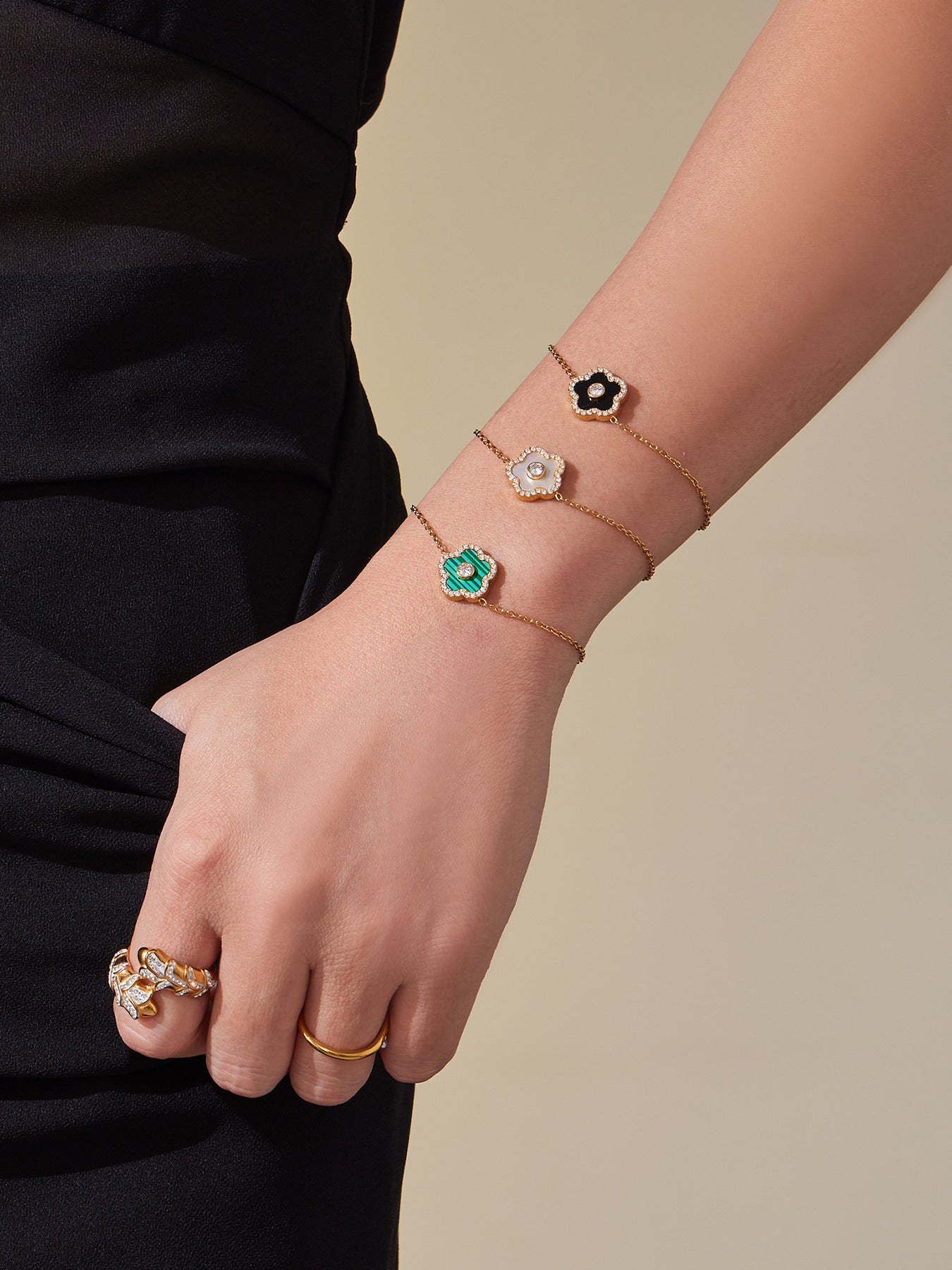 Guardian Gemstone Bracelet | Waterproof Stainless Steel Jewelry