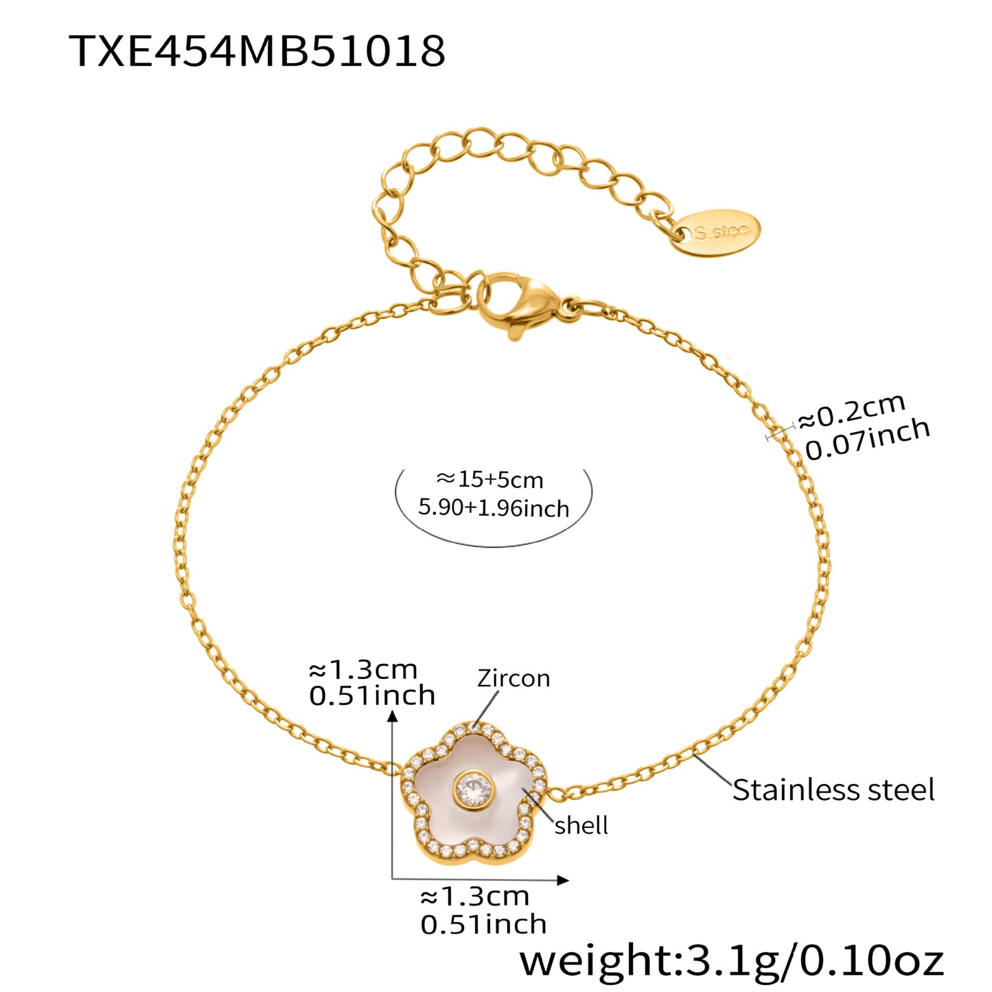 Guardian Gemstone Bracelet | Waterproof Stainless Steel Jewelry