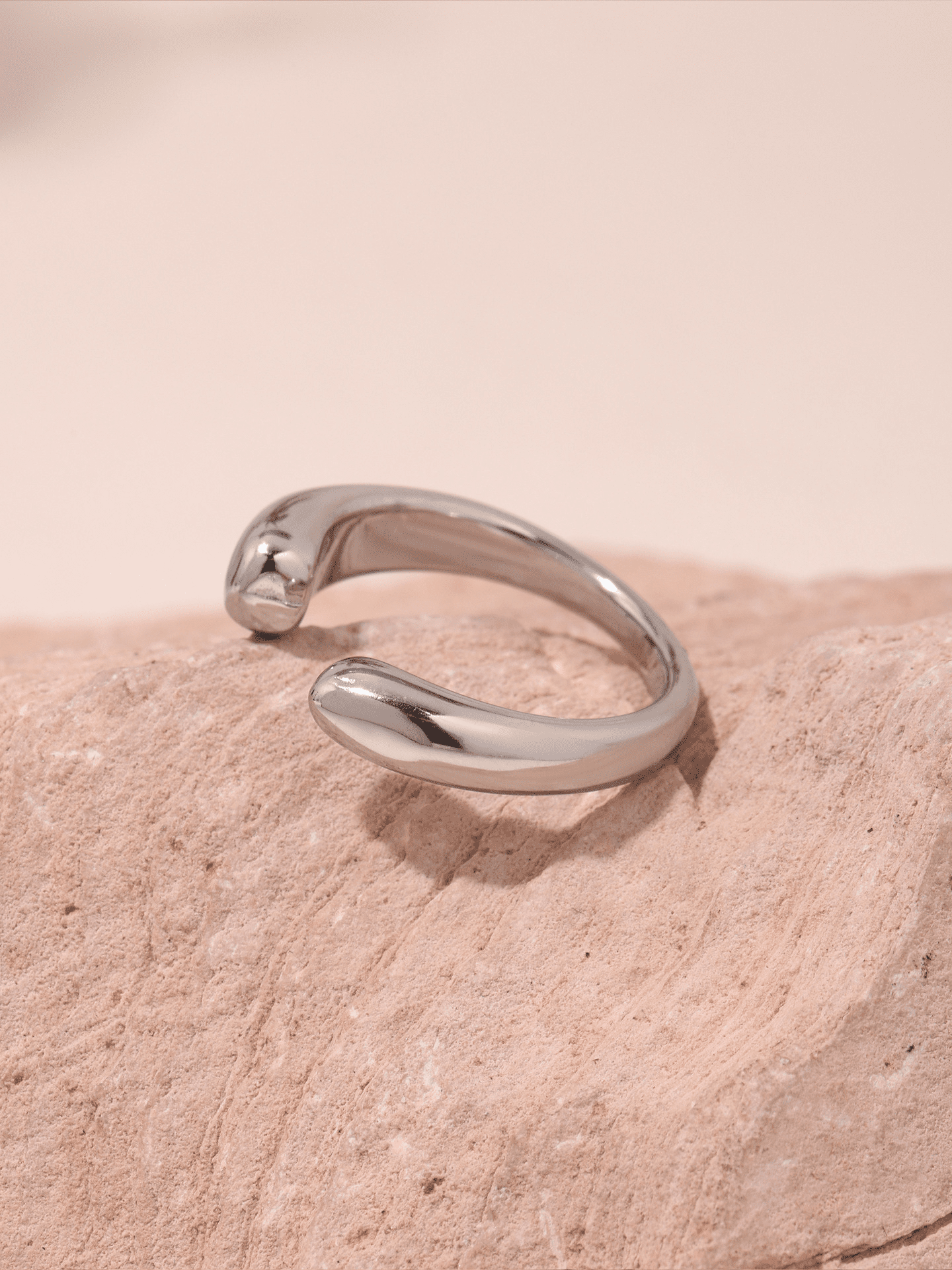Modern Open Arc Ring