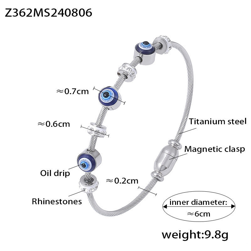 Devil's Eye Drip Oil Retro Bracelets