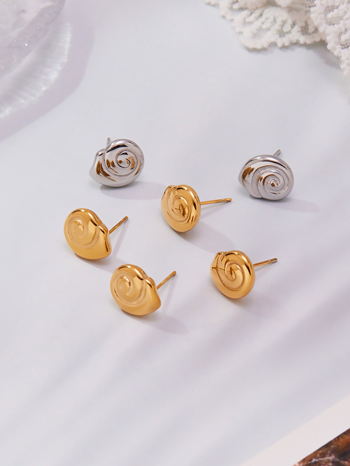 Be Still Stainless Steel Earrings