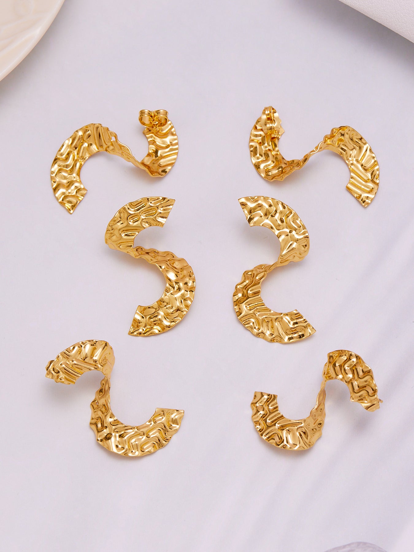 Modern Joyful Copper Earring