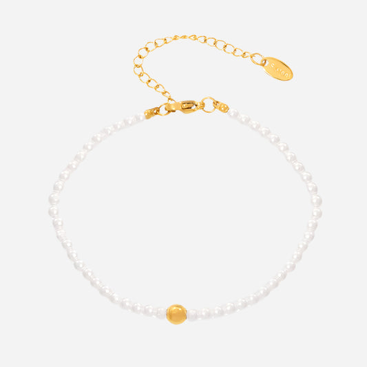 Fashion Baroque Shell Bead Necklace Bracele