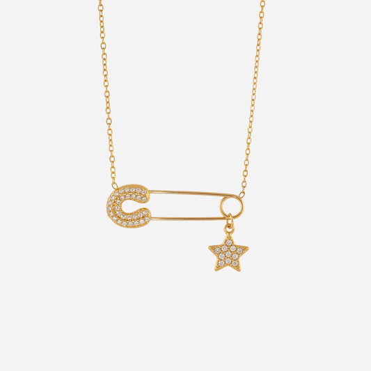 Stainless Steel Versatile Personality Paper Clip Necklace