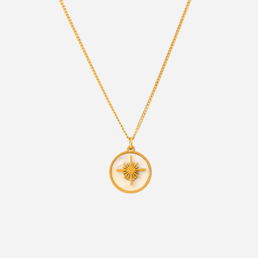 Retro Starry Shell Luxury Necklace