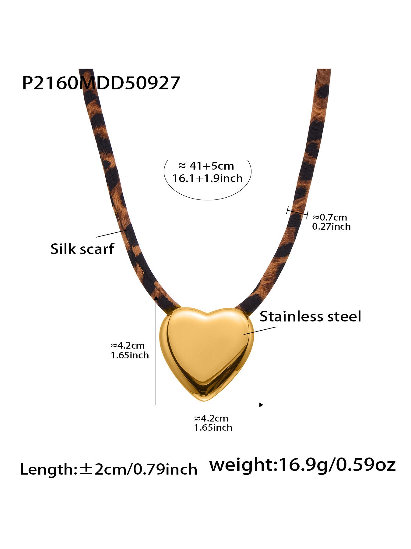 Celestial Blessings Necklace inspired by the heart