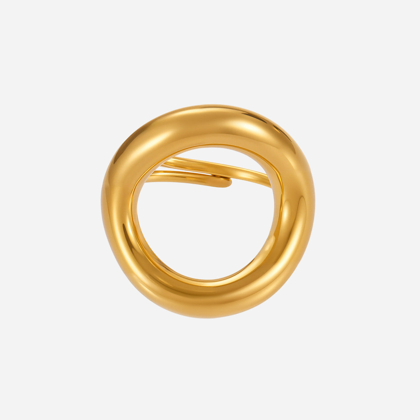 Popular Stainless Steel Polished Rings Adjustable