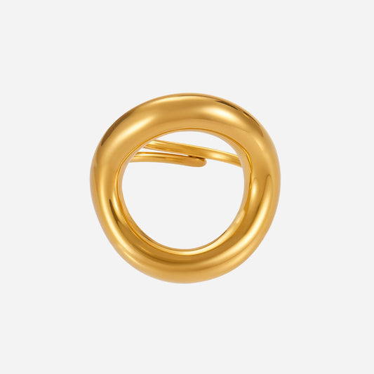 Popular Stainless Steel Polished Rings Adjustable