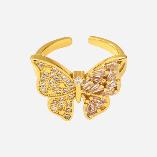 Butterfly Copper Rings
