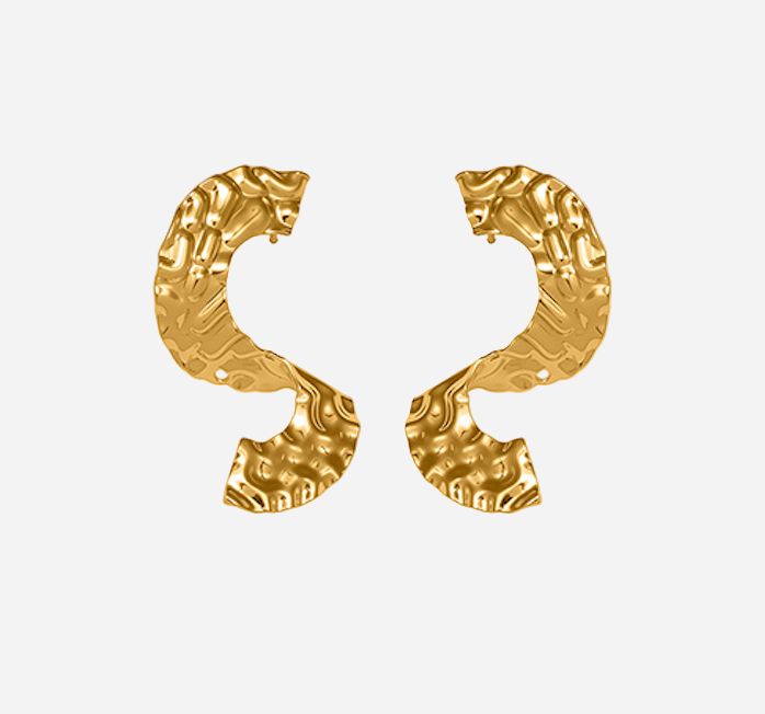 Modern Joyful Copper Earring