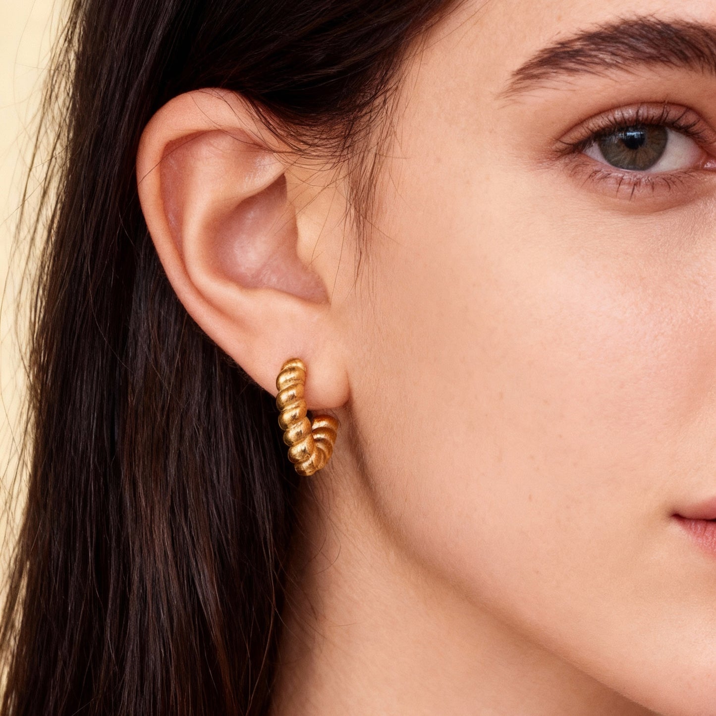 Twine of Grace Stainless Steel Earrings