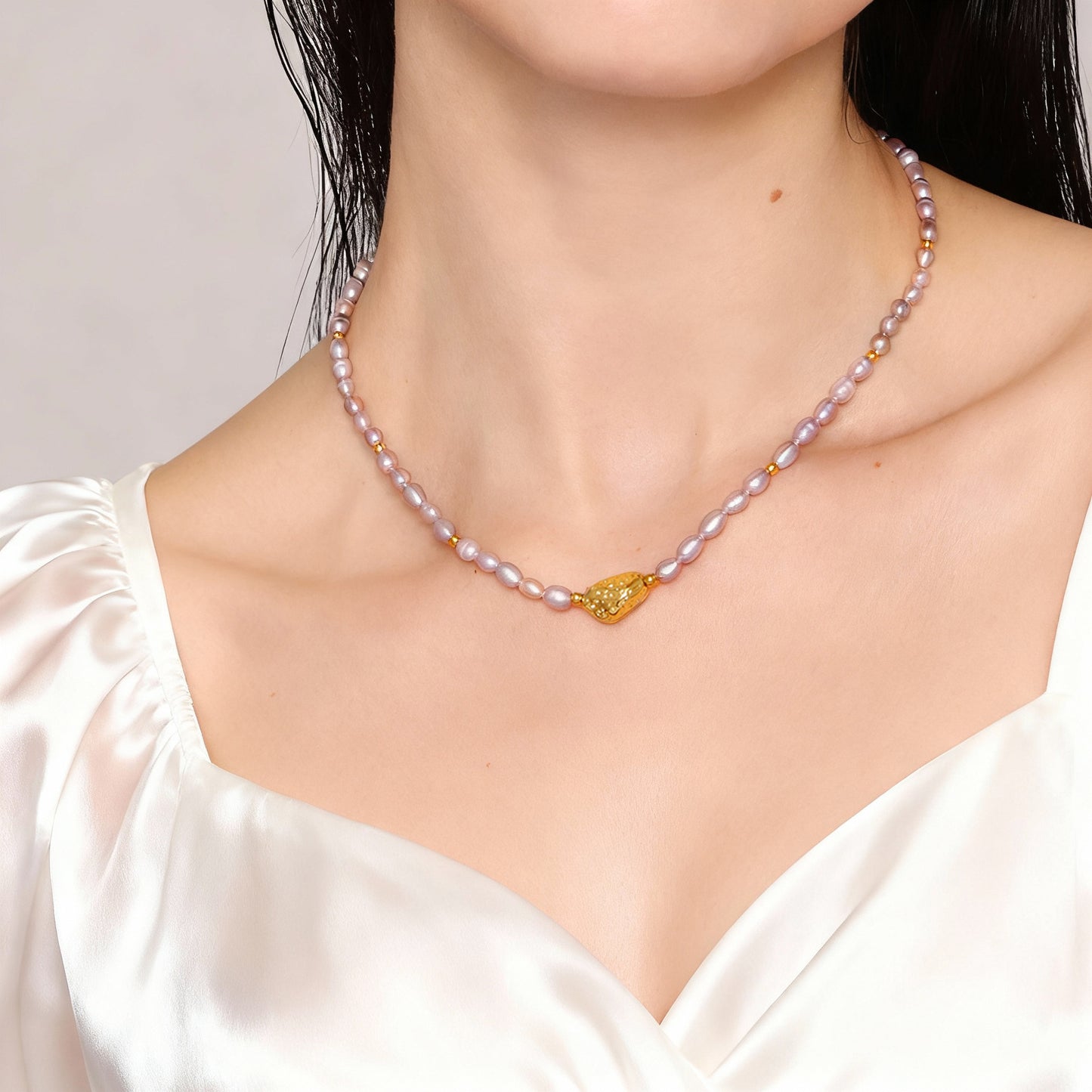 Vintage-Inspired Freshwater Pearl Choker | Romantic Princess Style Necklace