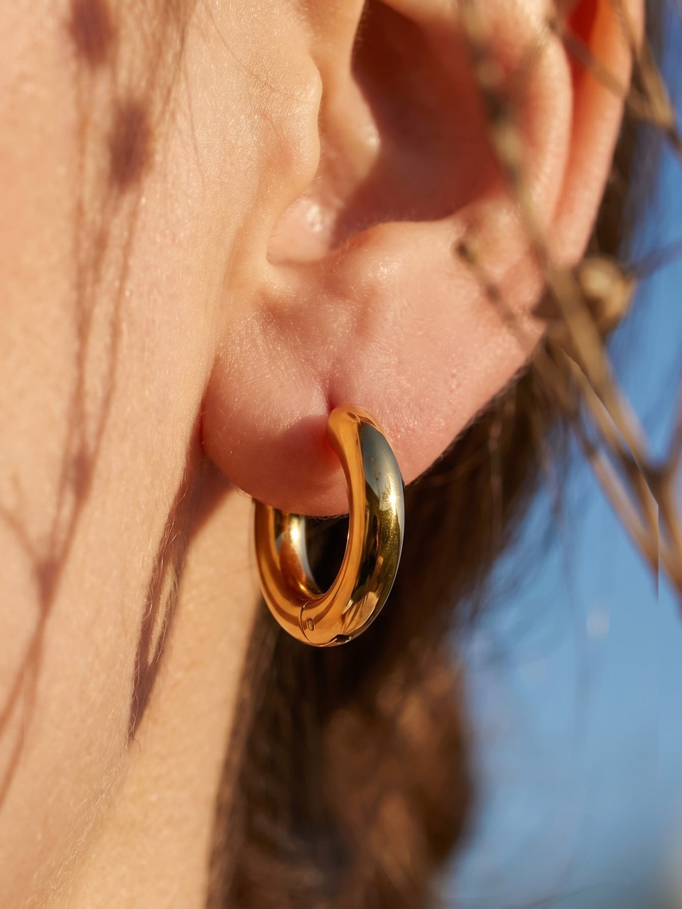 Elegant Gold Plated Pearl Earrings - Coastal Elegant Romantic Waterproof Jewelry | Endures Forever - Gift for Her - Detail 10