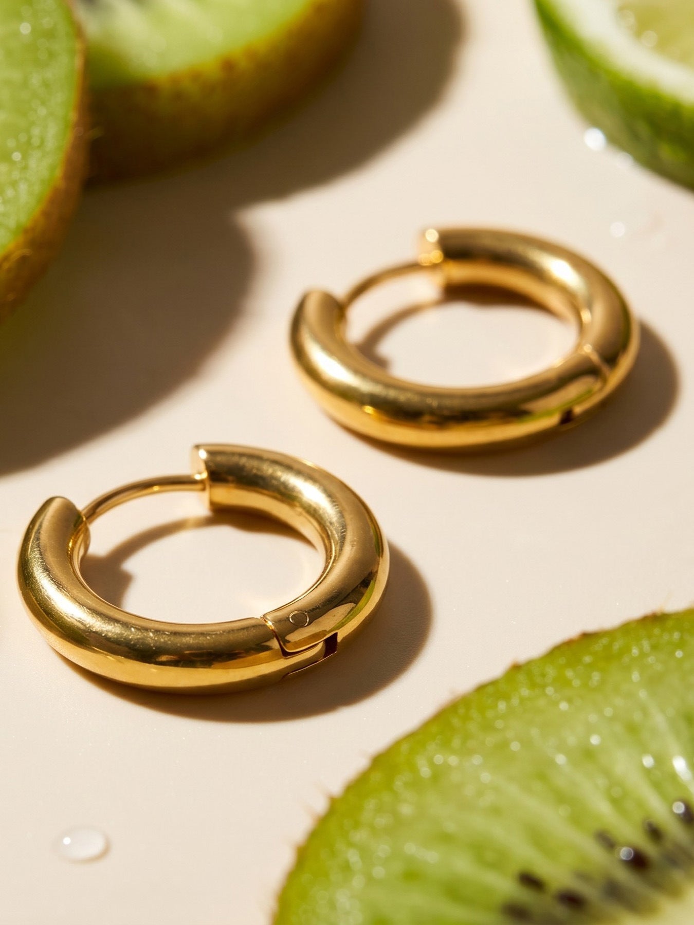 Elegant Gold Plated Pearl Earrings - Coastal Elegant Romantic Waterproof Jewelry | Endures Forever - Gift for Her - Detail 13