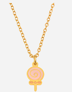 Candy necklace stainless steel jewelry