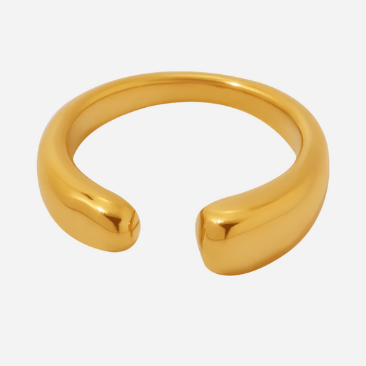 Modern Open Arc Ring